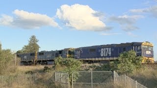 preview picture of video 'Pacific National Grain Train In NSW - PoathTV Australian Trains & Railways'