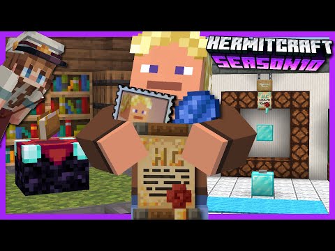 Permits, Post & Gamified™ Enchanting!!! - Hermitcraft S10 #4