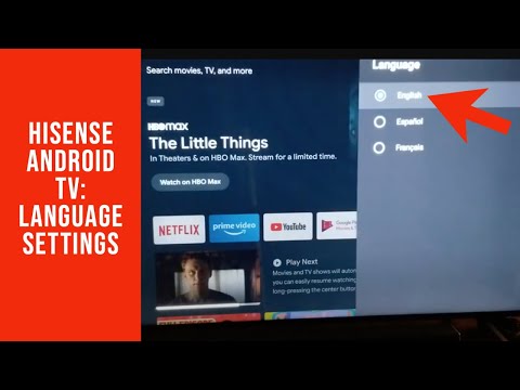 Hisense Android TV: How to Change Languages