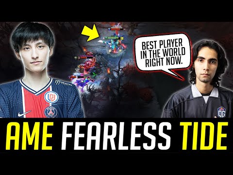 Even SumaiL admits, AME is the Best Player right now - FEARLESS CARRY TIDEHUNTER DOTA 2