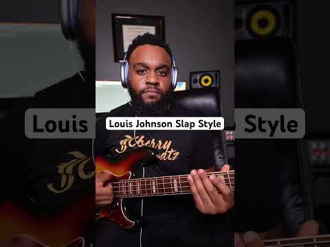 Louis Johnson Slap Style | Bass Lesson