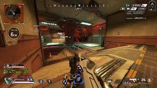 少しキーマウ練習してからランク！APEXシルバー