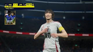#efootball2025 #オンライン対戦 #nationalteams #テーマイベント #日本代表　フランス代表戦