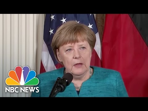 Angela Merkel On President Trump: We Were Elected ‘To Find A Compromise’ | NBC News