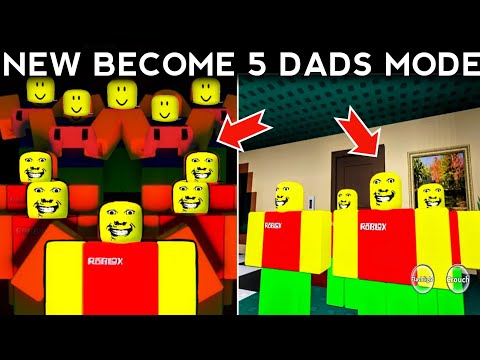 Weird Strict Dad New BECOME 5 DADS Mode  Full Gameplay Showcase New Update