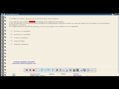 Questão 24 Auditoria Receita Federal 2009 Auditor Fiscal - Prof. Rodrigo Fontenelle