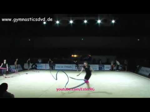 Marina Durunda Ribbon Training 1 - GP Thiais 2016