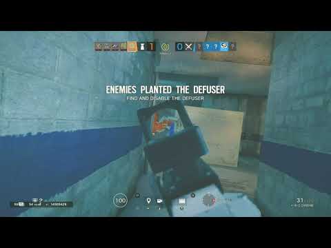How a Xbox Diamond Clutches a 1 v 4 - (Rainbow Six Siege)
