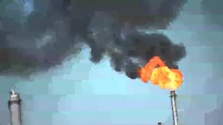 preview picture of video 'Flare at Dow Chemical'