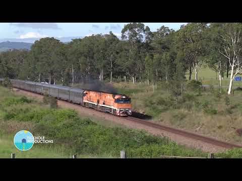 Diesel Locomotives NR30 & NR31 - Great Southern - January 2022