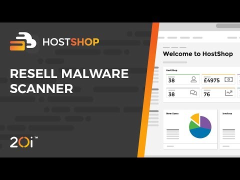 HostShop: Resell the 20i Malware Scanner (Tutorial)