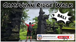 Hiking Campuhan Ridge Walk Ubud Bali - and how to find it!