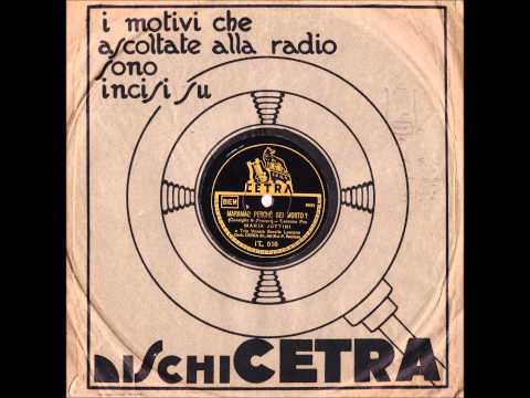 Maria Jottini e Trio Lescano - Maramao perchè sei morto
