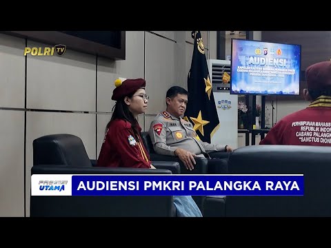KAPOLDA KALTENG TERIMA AUDIENSI PMKRI PALANGKA RAYA BAHAS SENGKETA AGRARIA