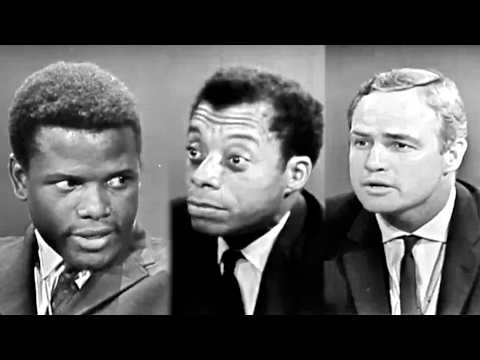James Baldwin, Sidney Poitier, Harry Belafonte, Marlon Brando & More at Roundtable Discussion