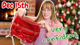 Knitting Around The Christmas Tree | PassioKnit Vlogmas 2025 Day 15