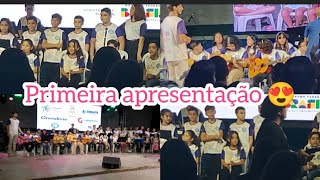 APRESENTAÇÃO DE VIOLÃO E FLAUTA DAS MENINAS/VLOG/ MILENA MATOS 