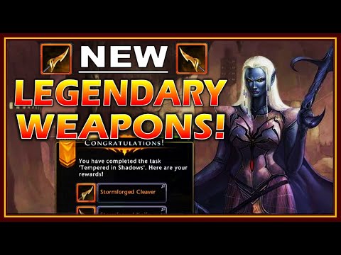 HOW to get NEW BEST Legendary WEAPONS! (long grind) Stormforged - Neverwinter M24