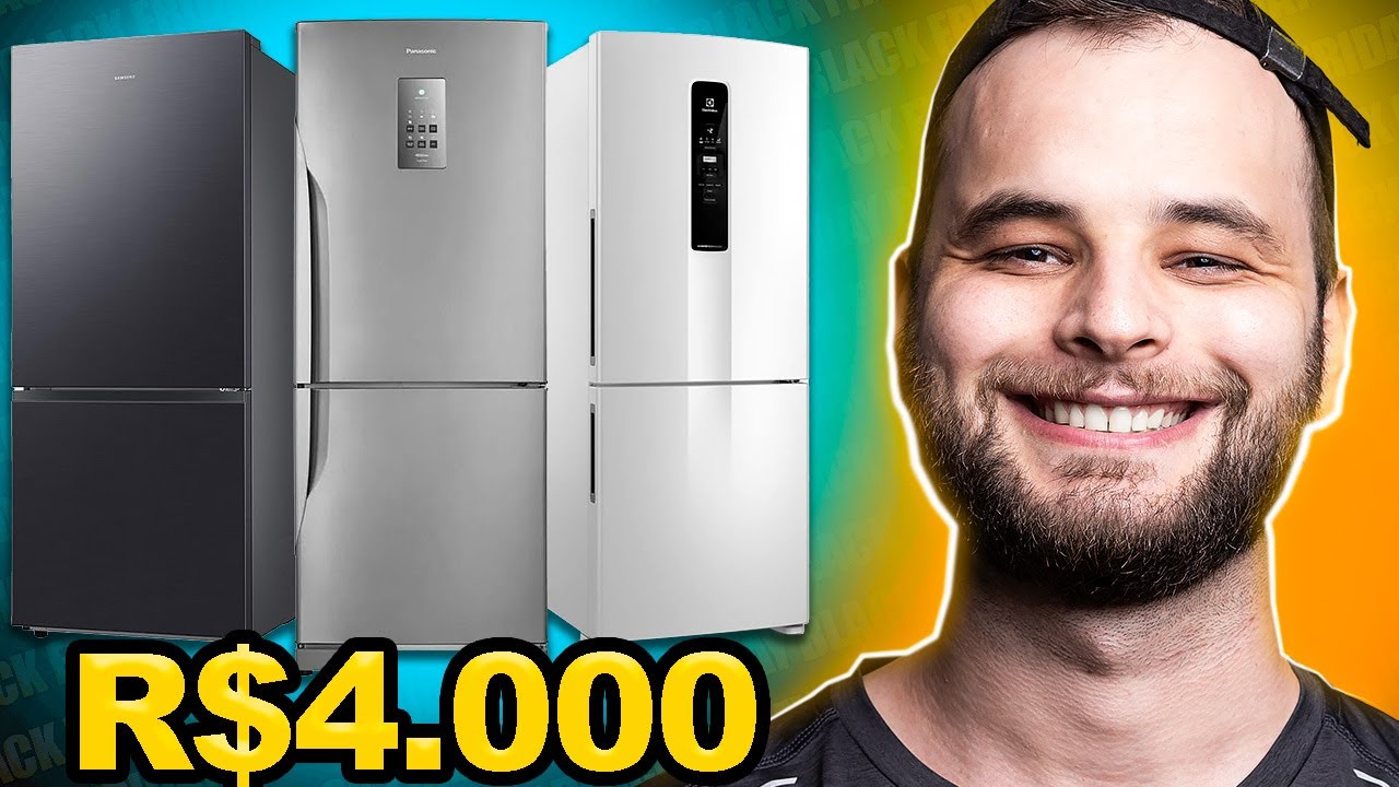 GELADEIRA até R$4.000 - As MELHORES opções nessa BLACK FRIDAY!