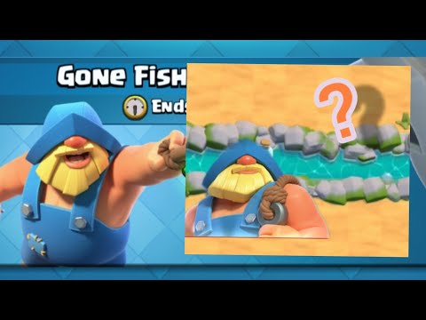 GONE FISHIN' CHALLENGE|IS THE FISHERMAN DISAPPEARED?|BEST GLITCHES EVER IN CLASH ROYALE