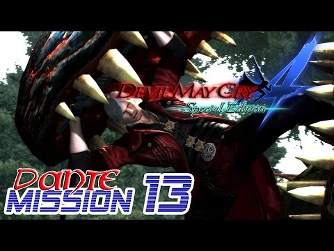 Devil May Cry 4 Special Edition Walkthrough - DANTE Mission 13【60FPS】PS4