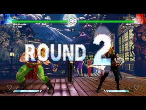 SFV~ Alex (DoodBrodia) vs. Karin (iAlekz)HD