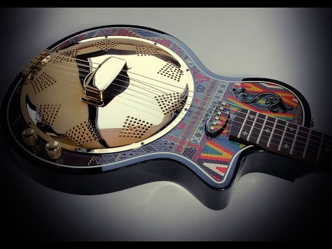 iVee Guitars #95 "electiReso" Ulos, Aluminum body Resonator Guitar image 20