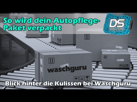 Your car care order is being packed - Behind the scenes at Waschguru! Car care online shop
