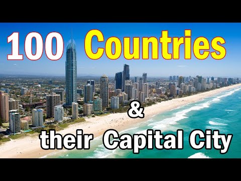 100 Countries name and their Capitals | Countries and capitals of the world | Countries capital GK