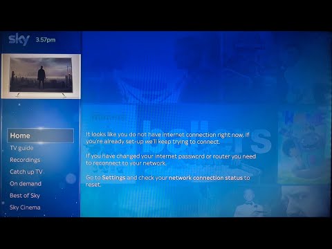 How to fix Sky Q box Internet Issue