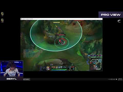 Beryl Pro View | T1 vs DRX | 2023 LCK Summer Week 5 Day 1