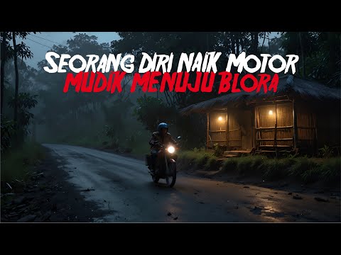 [Kisah Nyata] MISTIS! Mas Budi Mudik Sendirian Naik Motor di Hutan Blora Tengah Malam!