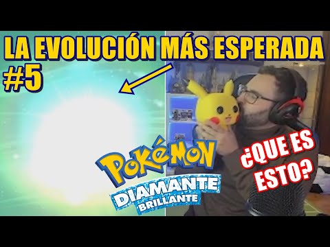 La EVOLUCIÓN MÁS ESPERADA y CAPTURO POKÉMON muy CHETADOS - POKÉMON DIAMANTE BRILLANTE #5