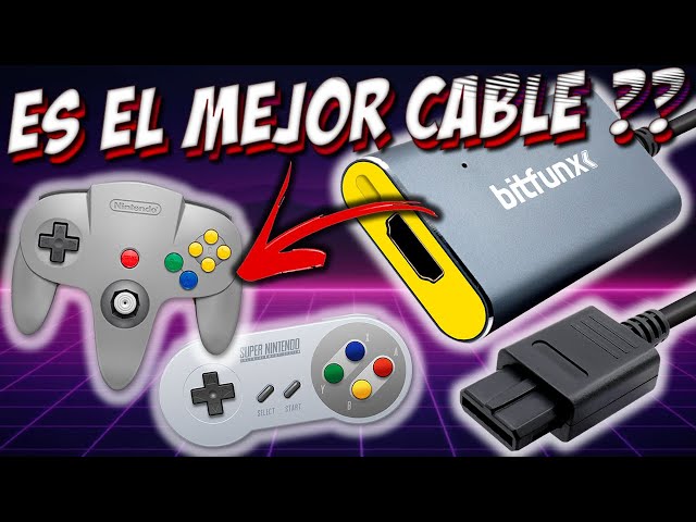 Vídeo relacionado con Convertidor N64 a HDMI Cable Adaptador para N64 NGC SNES Soporte 720P/1080P