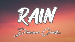 Donna Cruz - Rain lyrics