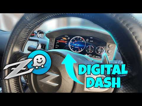 FINALLY? Nissan 370Z Digital Dash - Is It Better Than the New Z?
