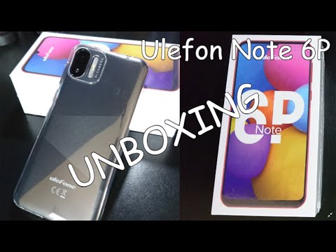 Ulefon Note 6P Smartphone UNBOXING