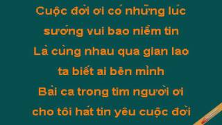 Khuc Hat Phuong Xa Karaoke - Đan Trường - CaoCuongPro 