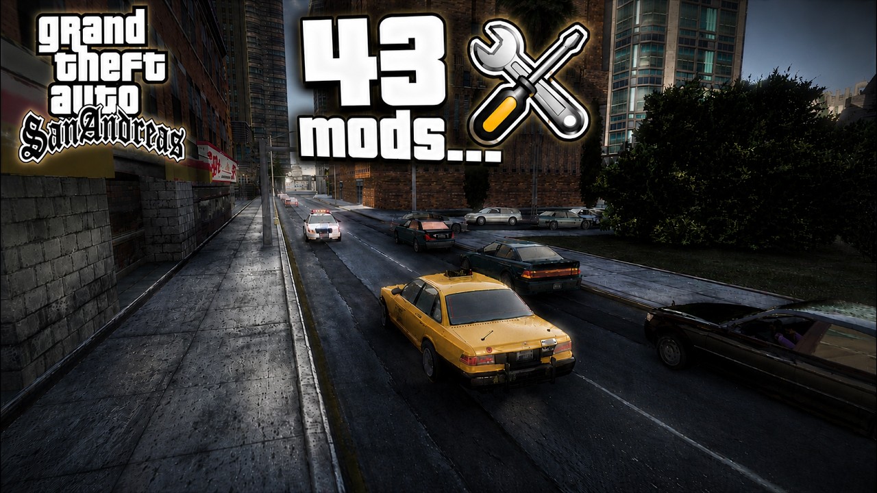 I Transformed GTA San Andreas into GTA IV (with 43 mods)