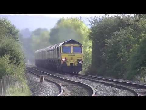 66525 On The 6M04 Portbury Fiddlers Ferry Loaded Coal At Moreton On Lugg 17 10 13