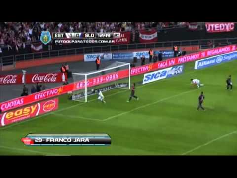 Gol de Jara Estudiantes 2 San Lorenzo 0 Fecha 18 Torneo Final 2014