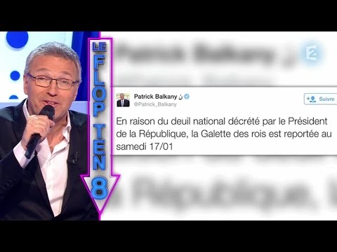 Le FLOP TEN 17 janvier 2015 - On n'est pas couché #ONPC