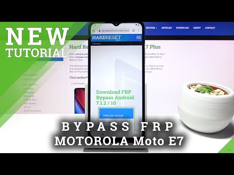 How to Unlock FRP in MOTOROLA Moto E7 – Skip Google Verification