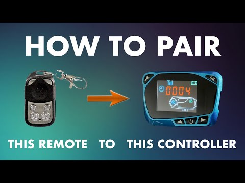How To Pair The Four Button Chinese Diesel Heater Remote To the New Style Blue Controller