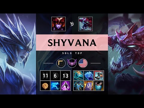 Shyvana Top vs Cho'Gath - NA Master Patch 25.12