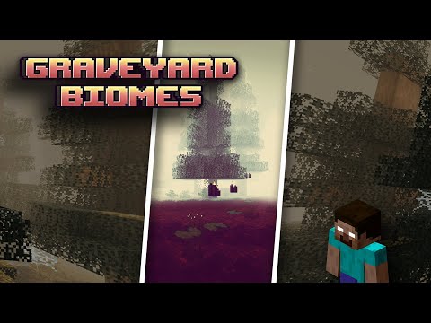 Minecraft Mods Spotlight - The Graveyard Biomes - CREEPY HORROR MOD? Best Fabric Mods Minecraft 1.18