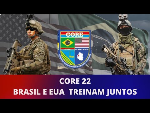 Core 22 Brasil e Estados Unidos treinam juntos