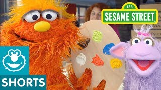 Sesame Street: Art School  Murray Had a Little Lam