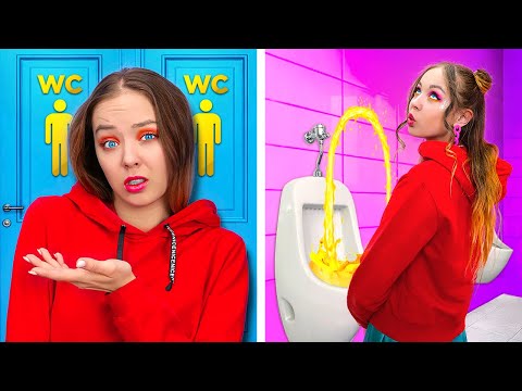 BAD Student vs GOOD Student Body Switch! Funny School Comedy by La La Life Musical