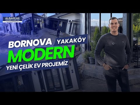 Yakaköy'de 120 Metrekare 3+1 Modern Çelik Yapı Projemiz | Alsancak Prefabrik & Çelik Yapı